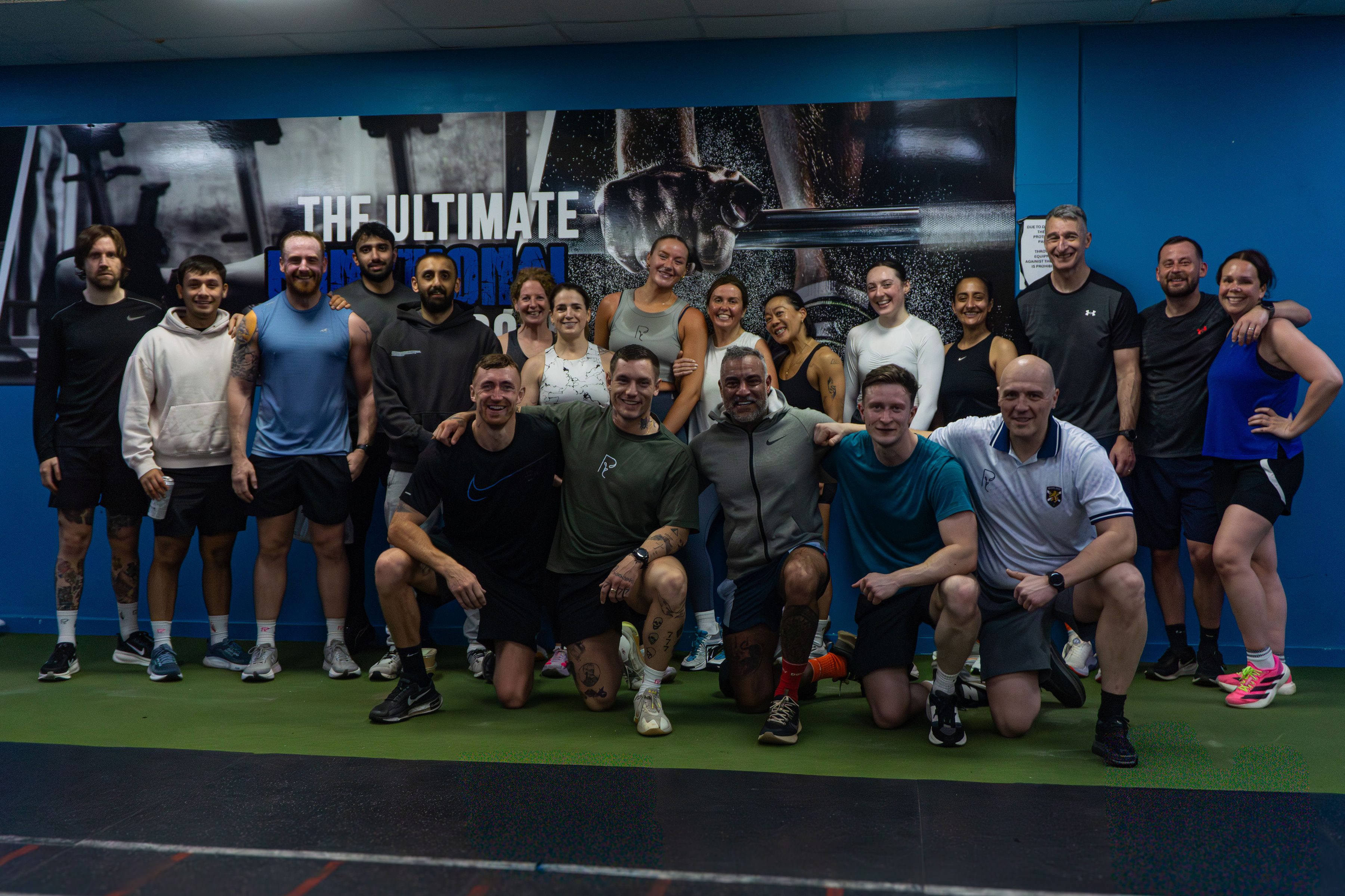 A group training session with Joe